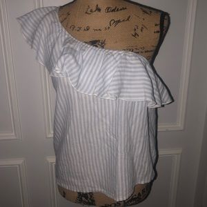 SAKS 5th One Shoulder Top